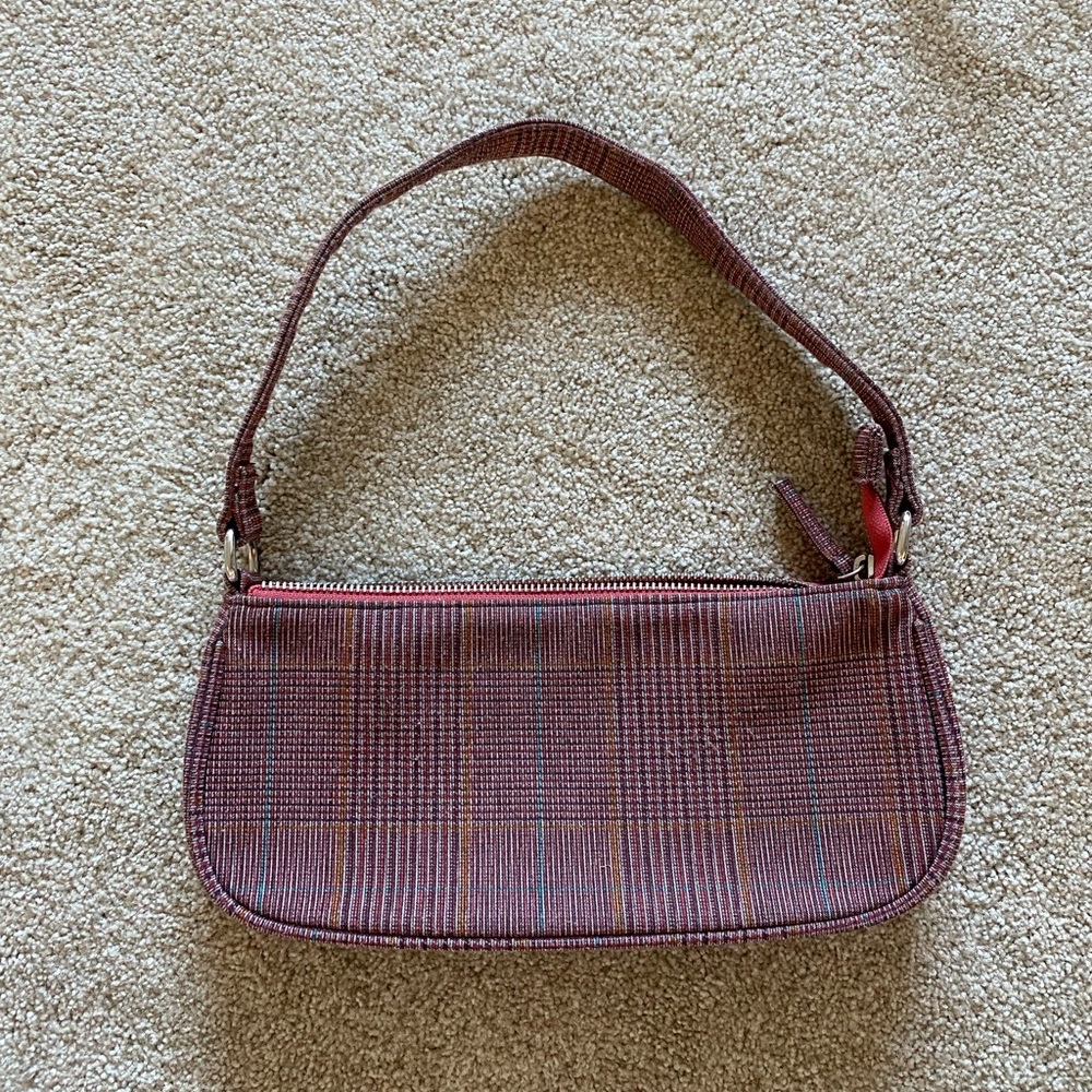 urban outfitters plaid shoulder bag